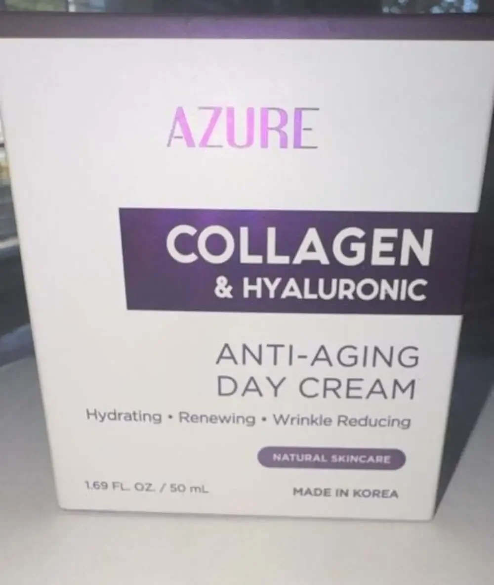 AZURE Collagen & Hyaluronic Anti-Aging Day Cream 1.69 fl. oz.